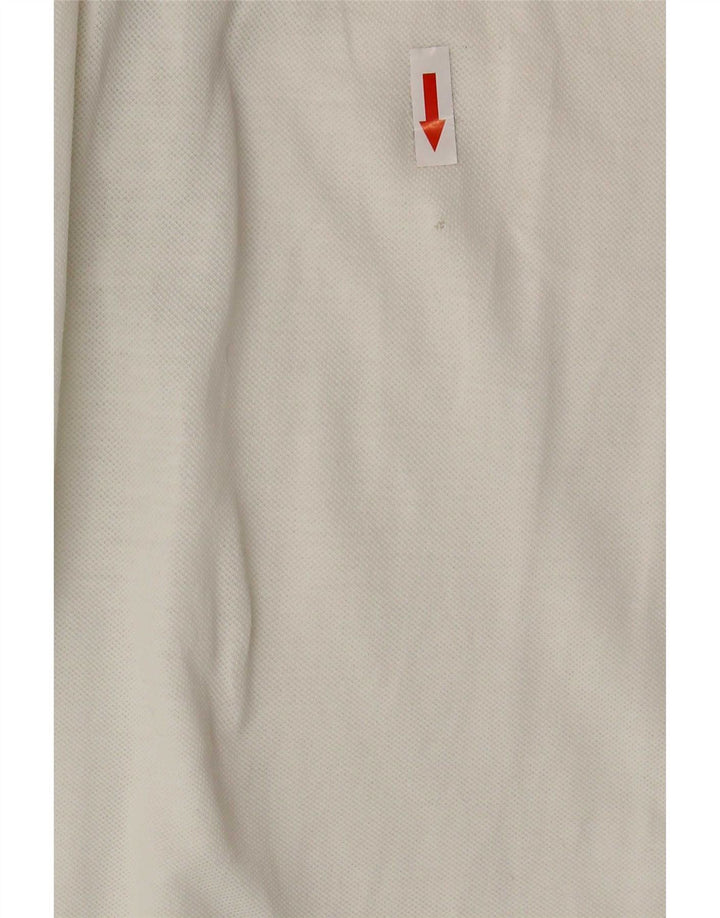 Polo Colmar Hombre Grande Elastano Blanco