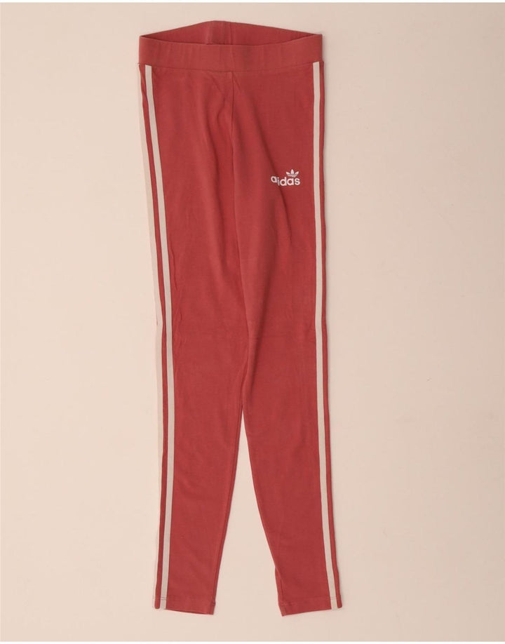Leggings ADIDAS para mujer Reino Unido 8 Pequeño Algodón rosa