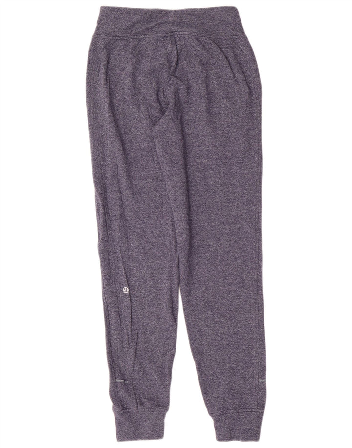 Lululemon Pantalones de chándal para mujer Joggers US 4 Small Blue Flecked Sports