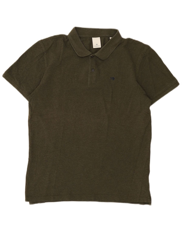 Polo Scotch & Soda Hombre Algodón Caqui Medio