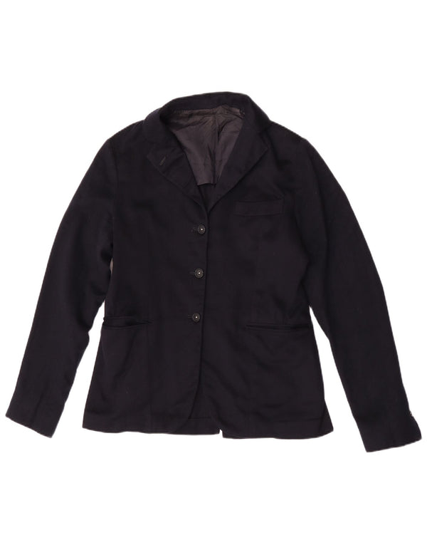 Sartoria Giuseppe Postiglione Chaqueta Blazer para Mujer Reino Unido 12 Azul Marino Mediano