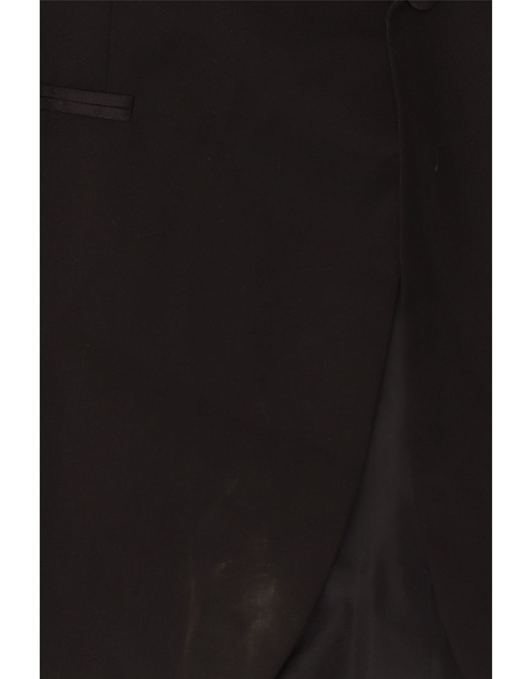 Hugo Boss Chaqueta tipo blazer con 1 botón para hombre UK 50 Large Lana virgen negra