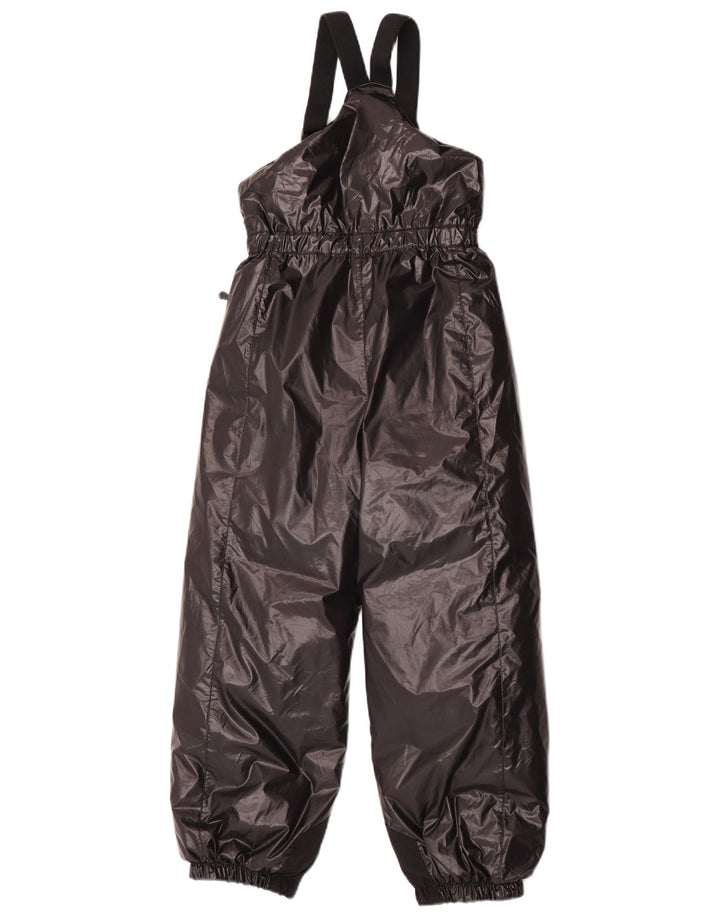 Moncler Pantalones de esquí con peto para niño 9-10 años Negro Poliamida Invierno