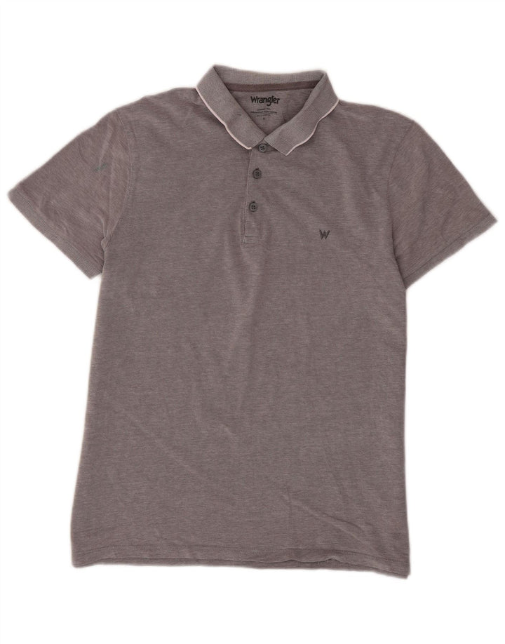 Polo Wrangler Hombre De Algodón Gris Medio