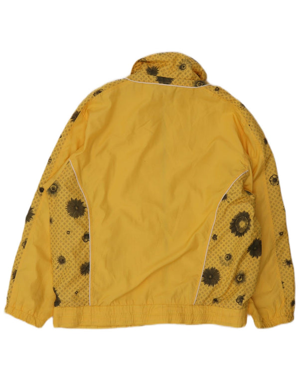 Hibernia - Chaqueta de chándal para mujer, talla 40, XL, color amarillo floral
