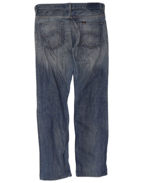 Lee Jeans Rectos Para Hombre W32 L31 Azul