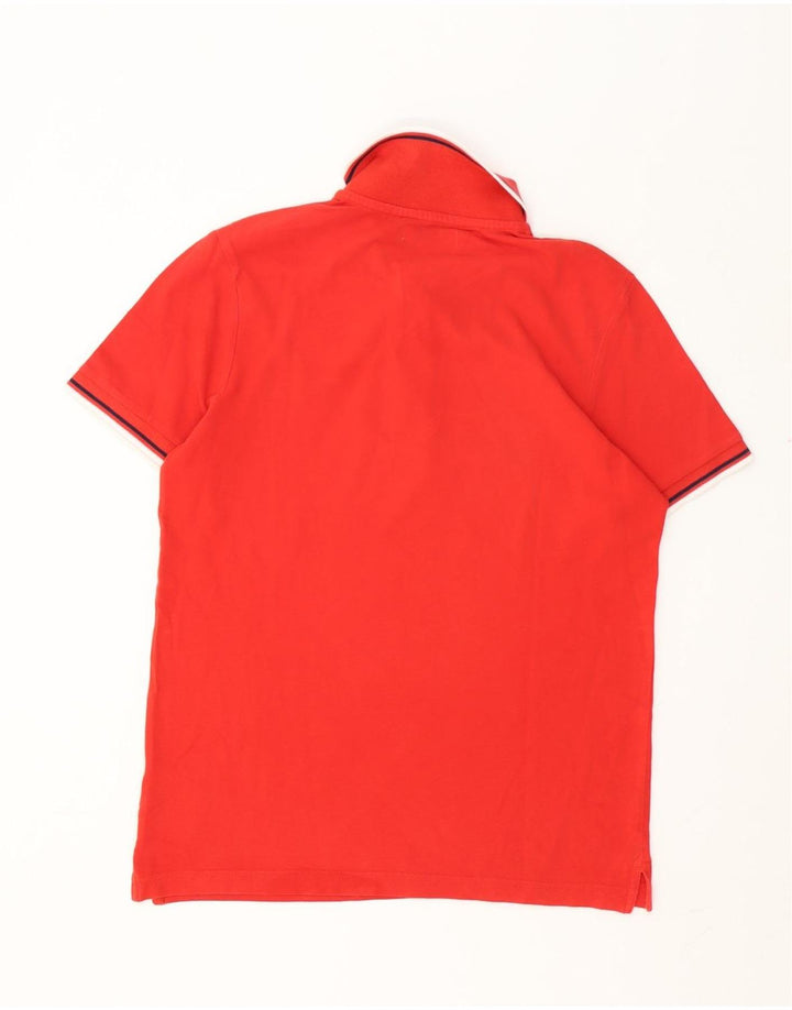 Diadora Polo Hombre Small Rojo Algodón