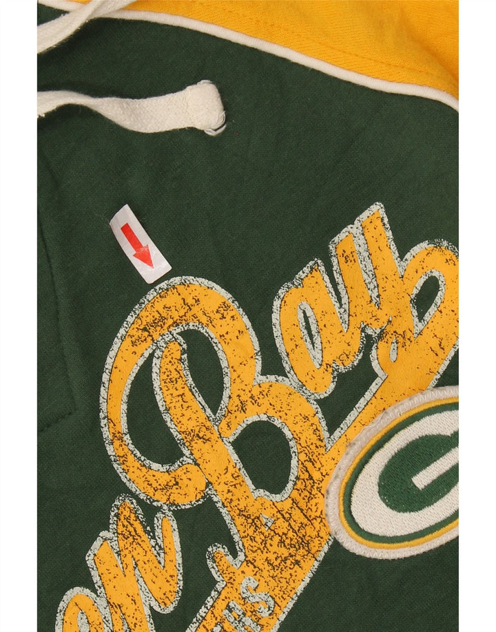 NFL - Jersey con capucha para mujer, diseño de Green Bay Packers, talla grande, color verde
