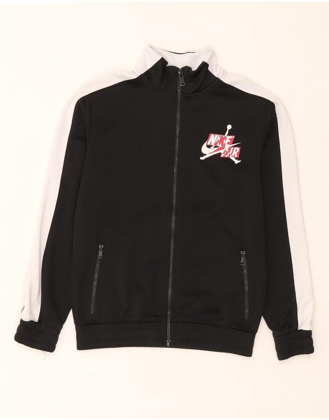 Jordan - Chaqueta de chándal para niño (10-11 años), color negro mediano