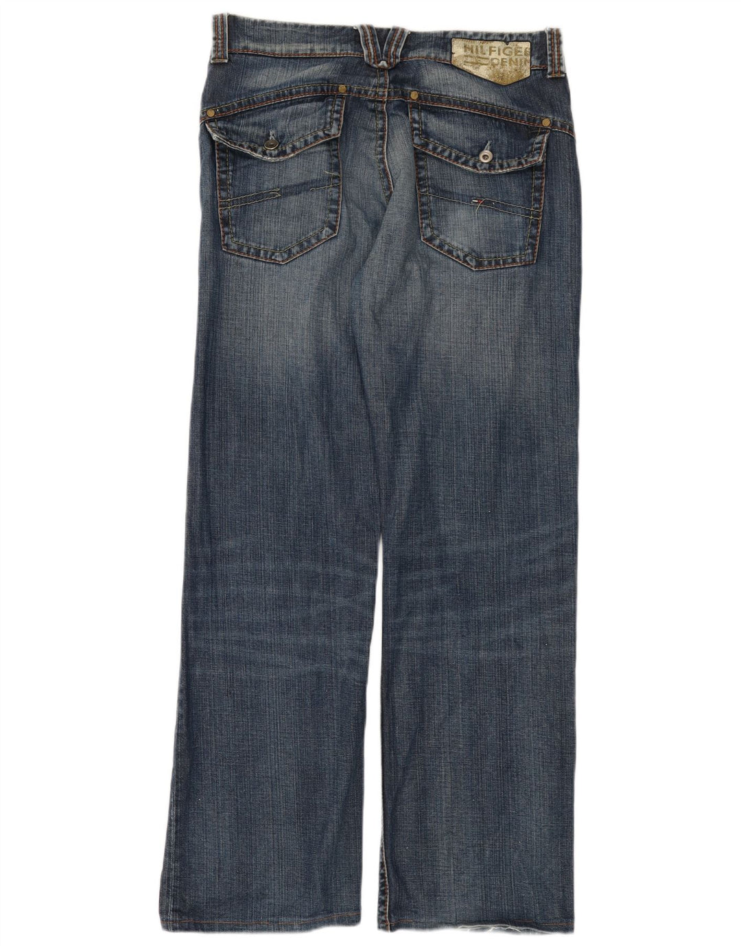 TOMMY HILFIGER Vaqueros Bootcut Gage para hombre W32 L31 Algodón azul
