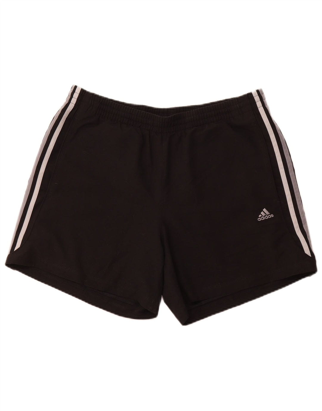 ADIDAS Pantalones cortos deportivos Climalite para hombre Poliéster negro grande
