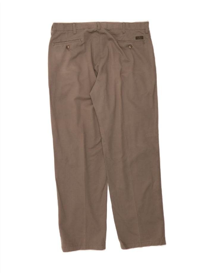 LEE Mens Straight Chino Trousers W38 L32 Brown Vintage Lee and Second-Hand Lee from Messina Hembry 