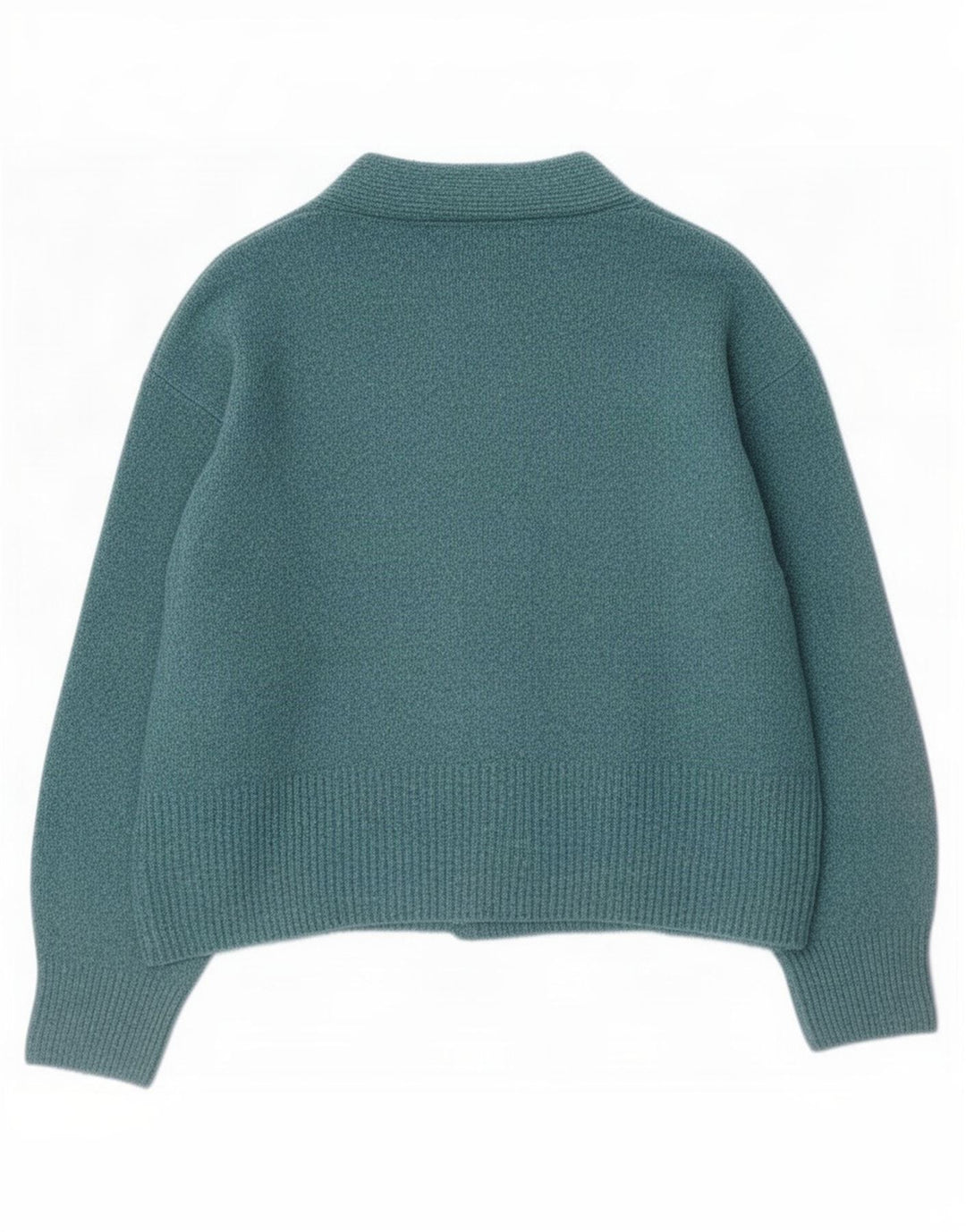 Marks & Spencer - Cárdigan para mujer, talla 40, algodón azul medio