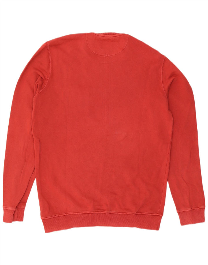 Lyle & Scott - Sudadera para hombre (tamaño grande), color rojo