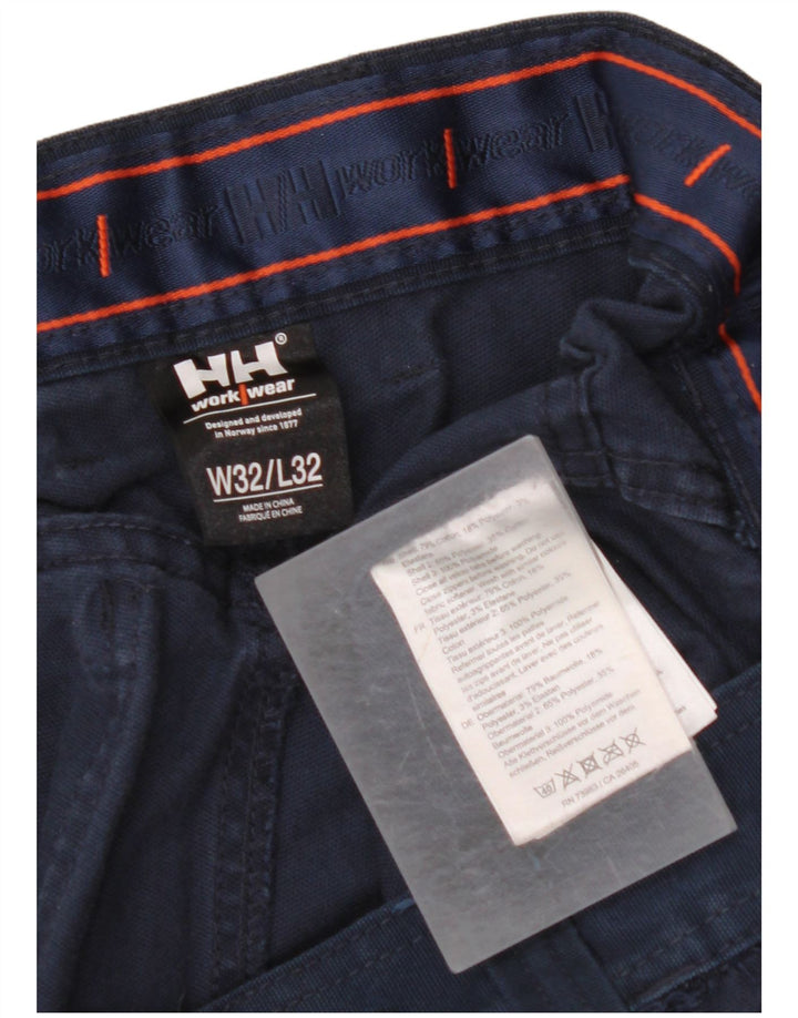 HELLY HANSEN Pantalón cargo recto para hombre W32 L32 Poliéster azul marino