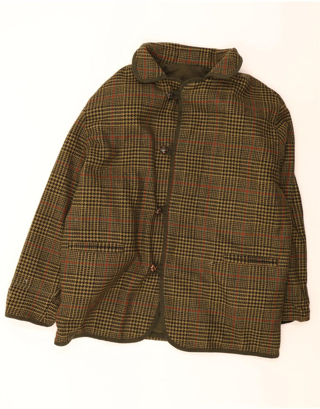 Burberrys Chaqueta reversible para hombre UK 40 Large Algodón caqui