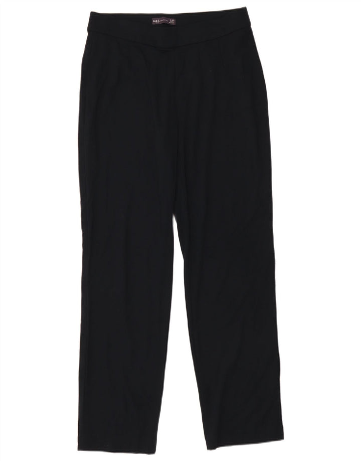 Marks & Spencer Pantalones de chándal para mujer UK 40 Medium Azul marino Viscosa