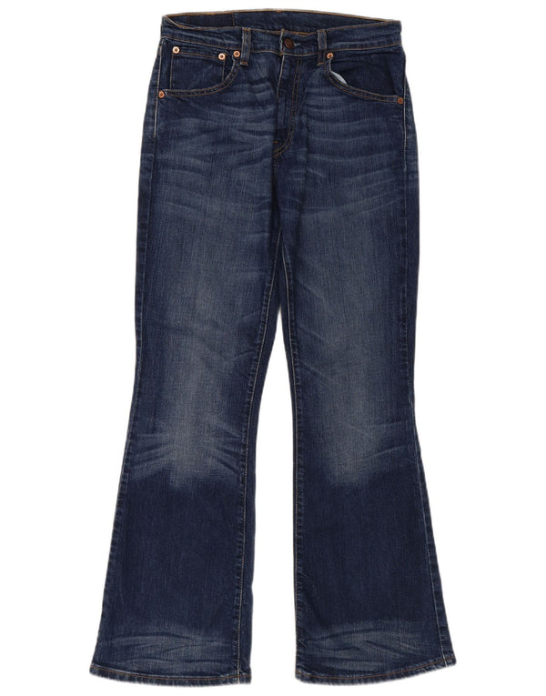 Levi's Mujer 525 Bootcut Jeans W30 L30 Algodón Azul Marino