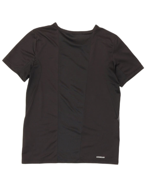 Adidas Camiseta gráfica para niño 13-14 años Negro Geométrico Deportes