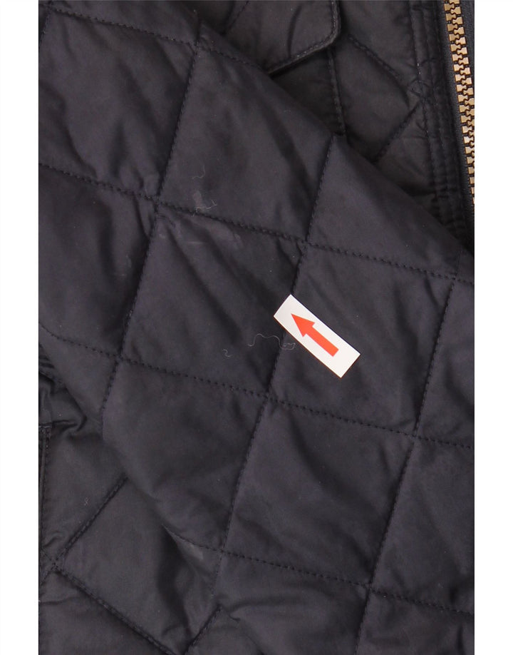 Barbour Chaqueta acolchada para hombre UK 36 Small Poliamida azul marino