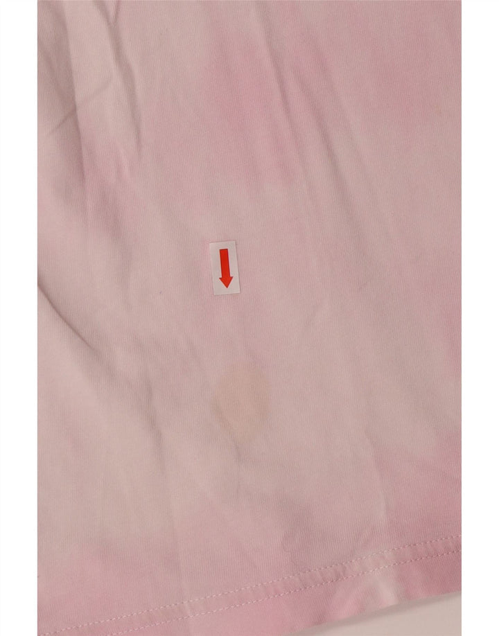 Camiseta para hombre Gas UK 44 Algodón teñido anudado rosa medio