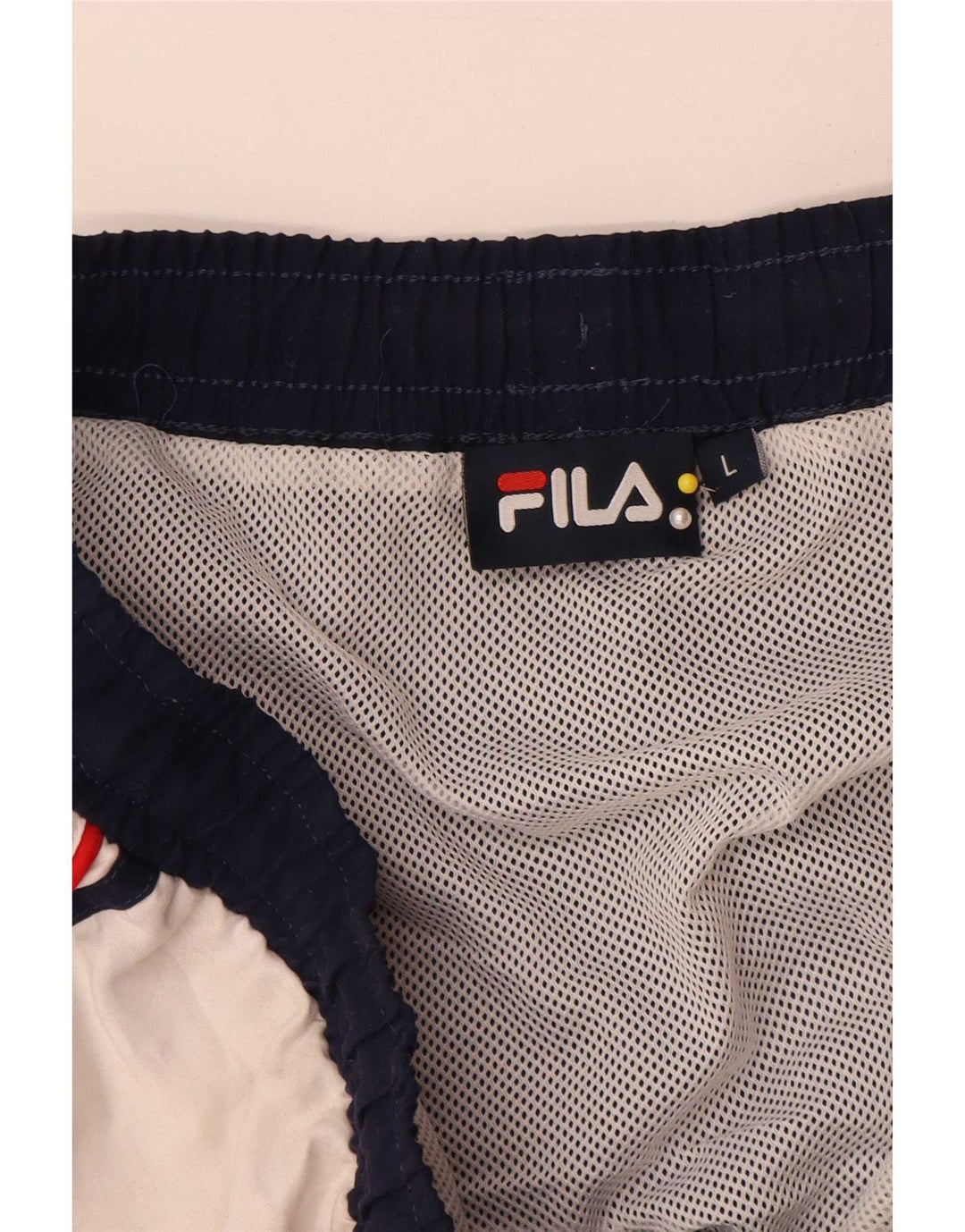 Fila - Bañador para hombre, talla grande, color azul marino, poliéster