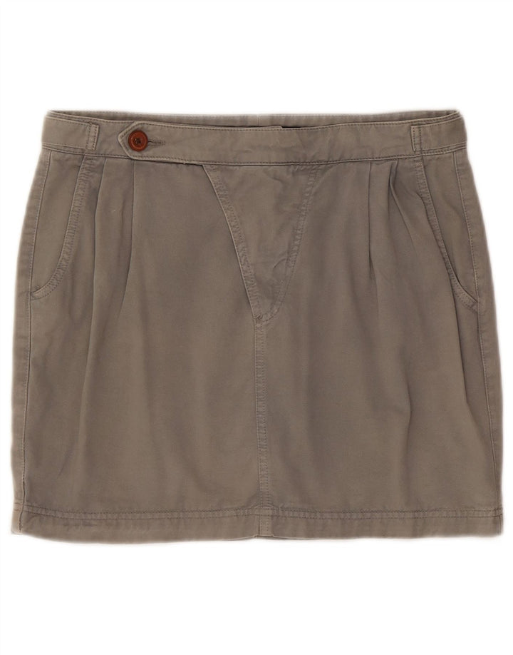 Zara Minifalda Trafaluc Pegged para Mujer EU 42 Grande W32 Gris