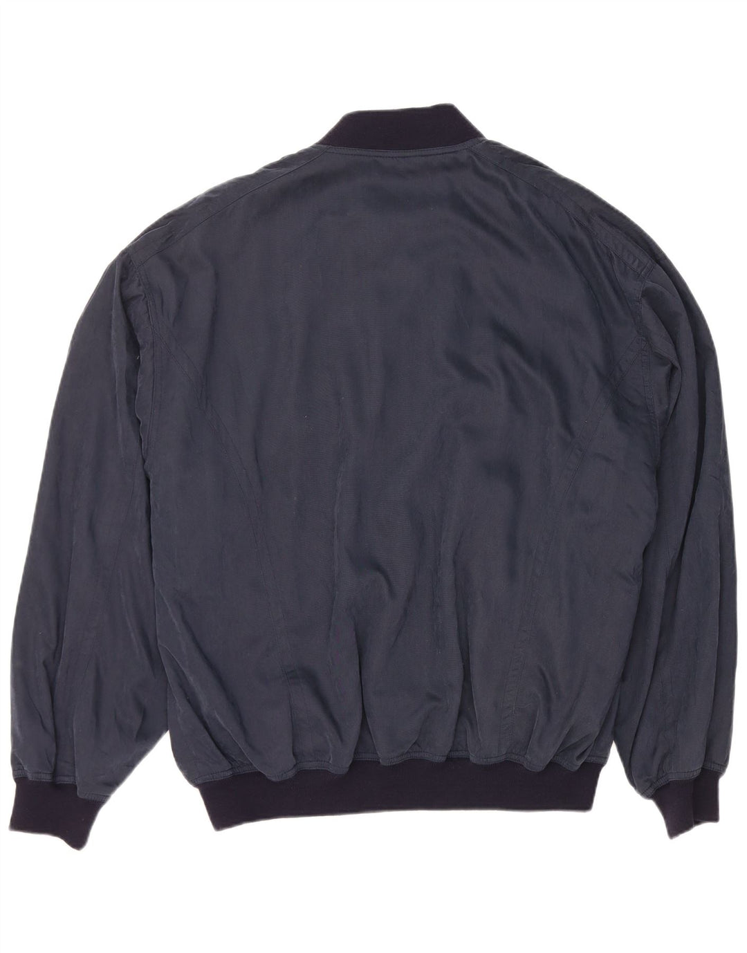 NAVIGARE Chaqueta bomber para hombre UK 40 Large Viscosa azul marino