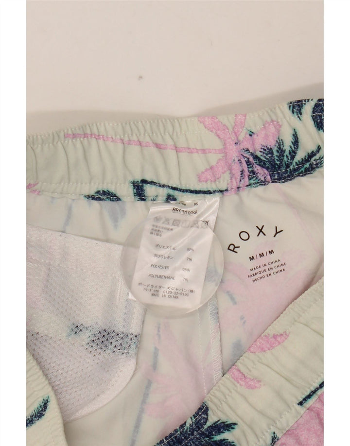 Traje de baño gráfico para mujer Roxy UK 42 Poliéster verde medio