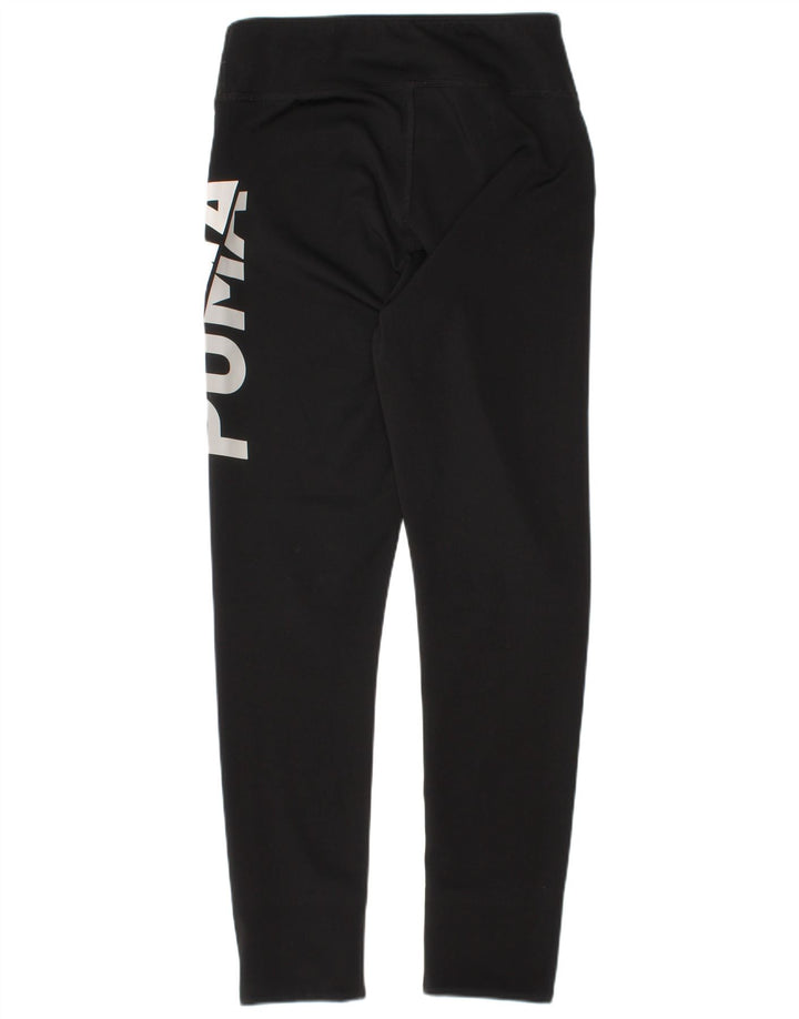 Puma Leggings Gráficos Niña 9-10 Años Negro Poliéster