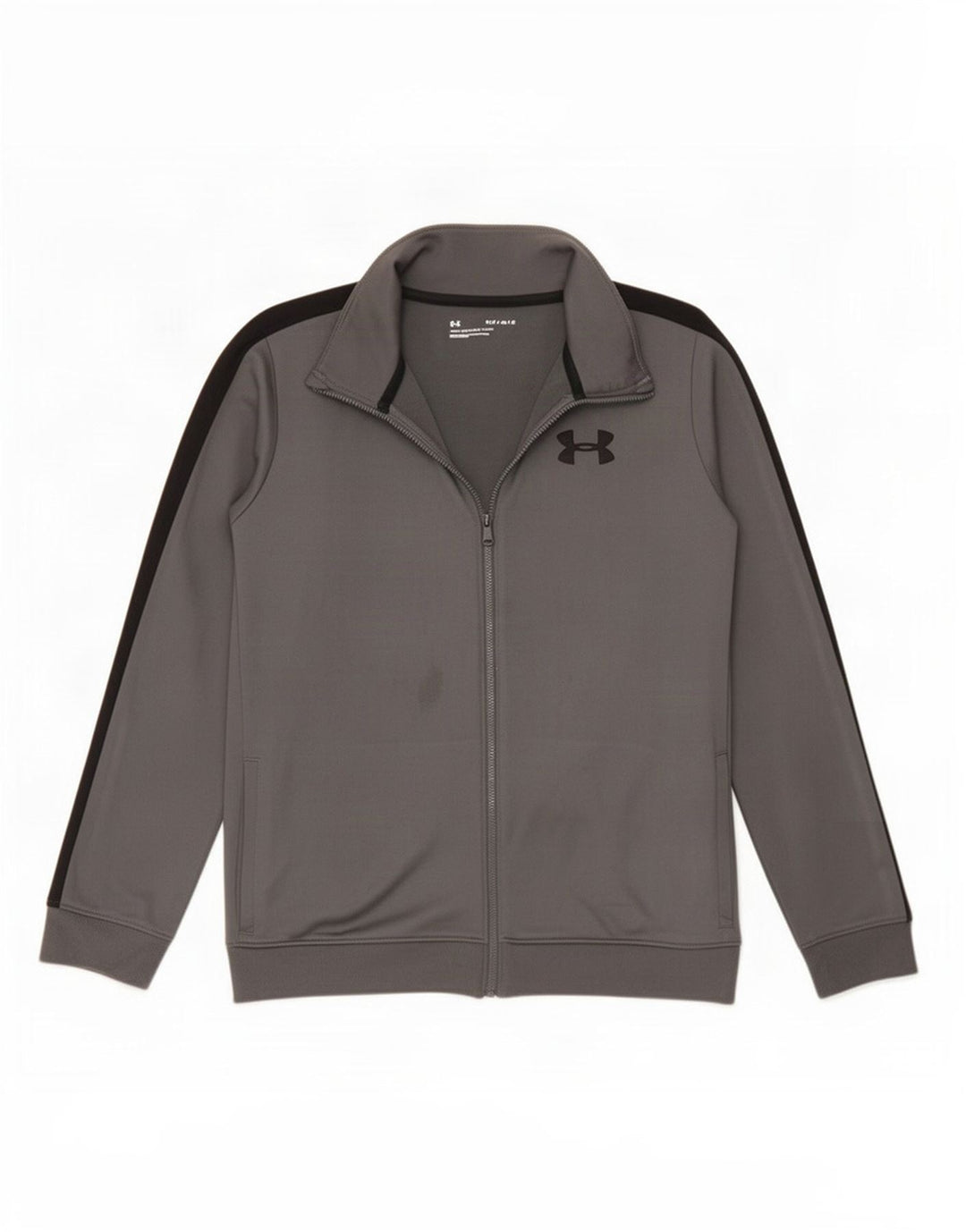 Under Armour Chaqueta de chándal para niños 11-12 años Grande Gris Poliéster