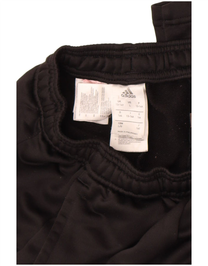 Adidas Pantalón Chándal Niño 13-14 Años Negro Poliéster