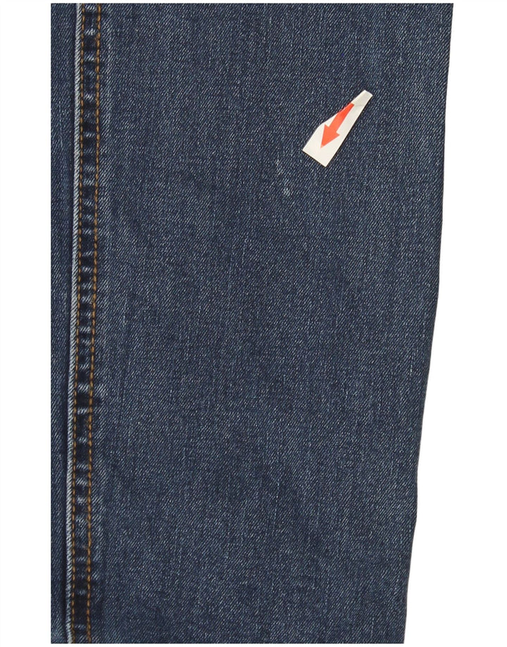 Marks & Spencer Vaqueros ajustados regulares para mujer UK 12 Medium W30 L28 Algodón azul