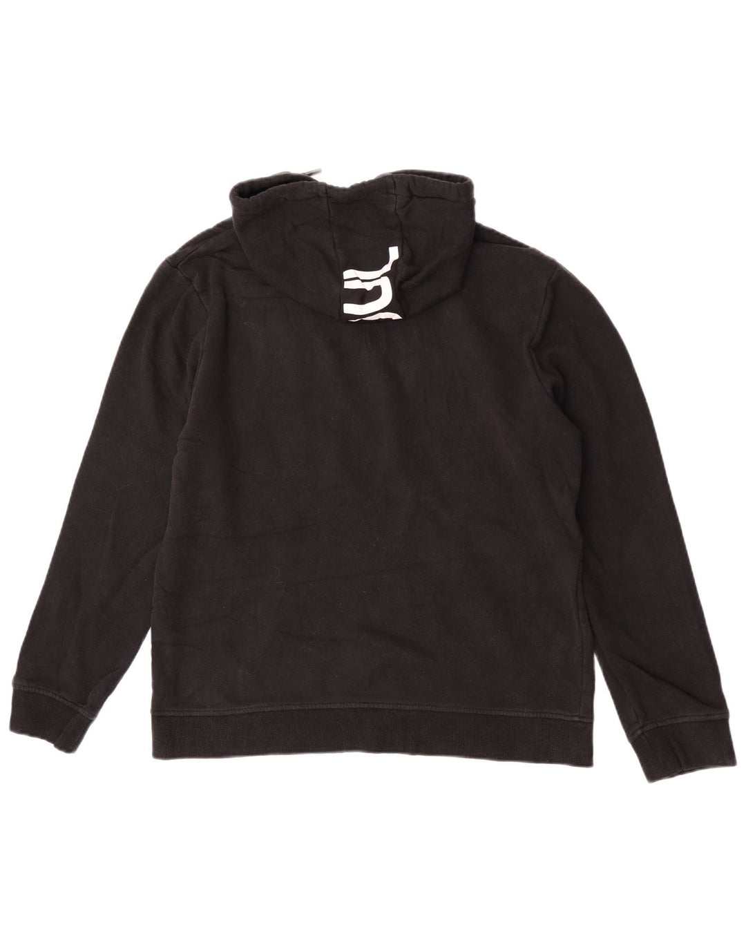 Fila Hombre Graphic Sudadera Con Capucha Jersey Mediano Algodón Negro