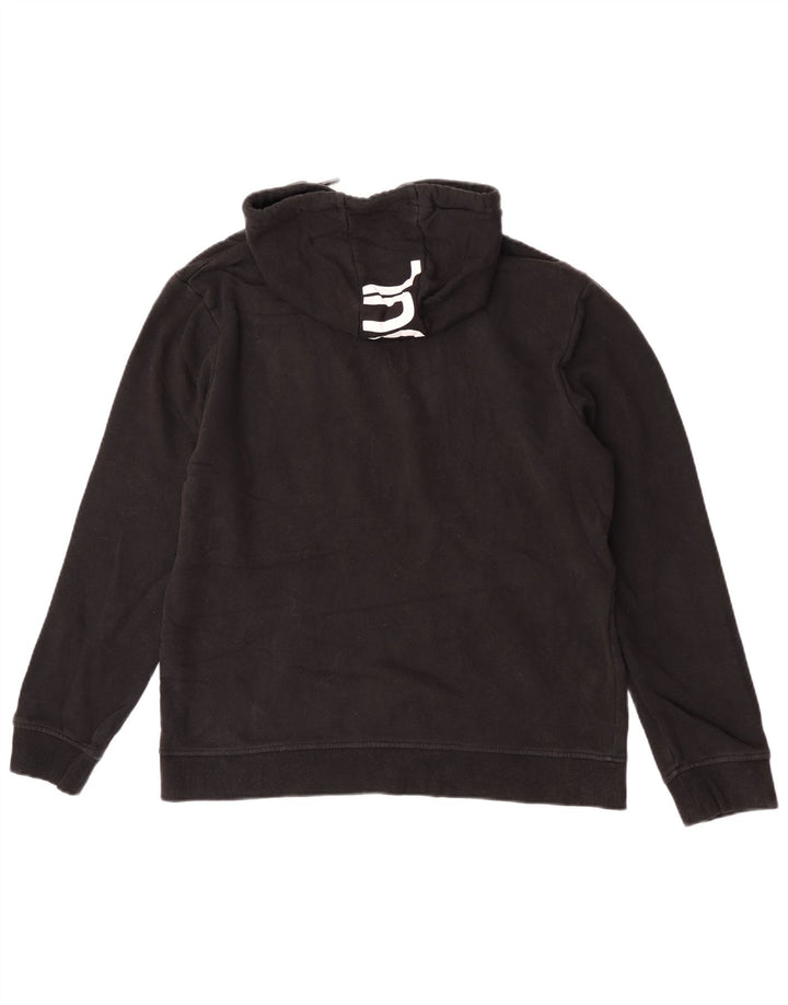Fila Hombre Graphic Sudadera Con Capucha Jersey Mediano Algodón Negro