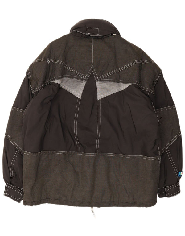 Colmar Hombre Chaqueta De Esquí Con Capucha Gráfica IT 48 Medium Black Colourblock