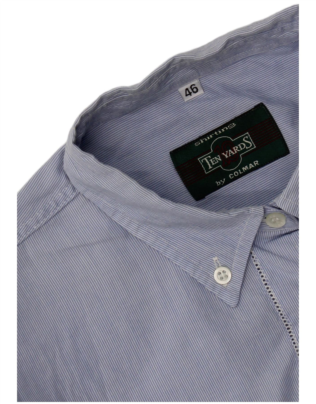 Colmar Camisa de manga corta para mujer Ten Yards EU 46 XL Rayas azules