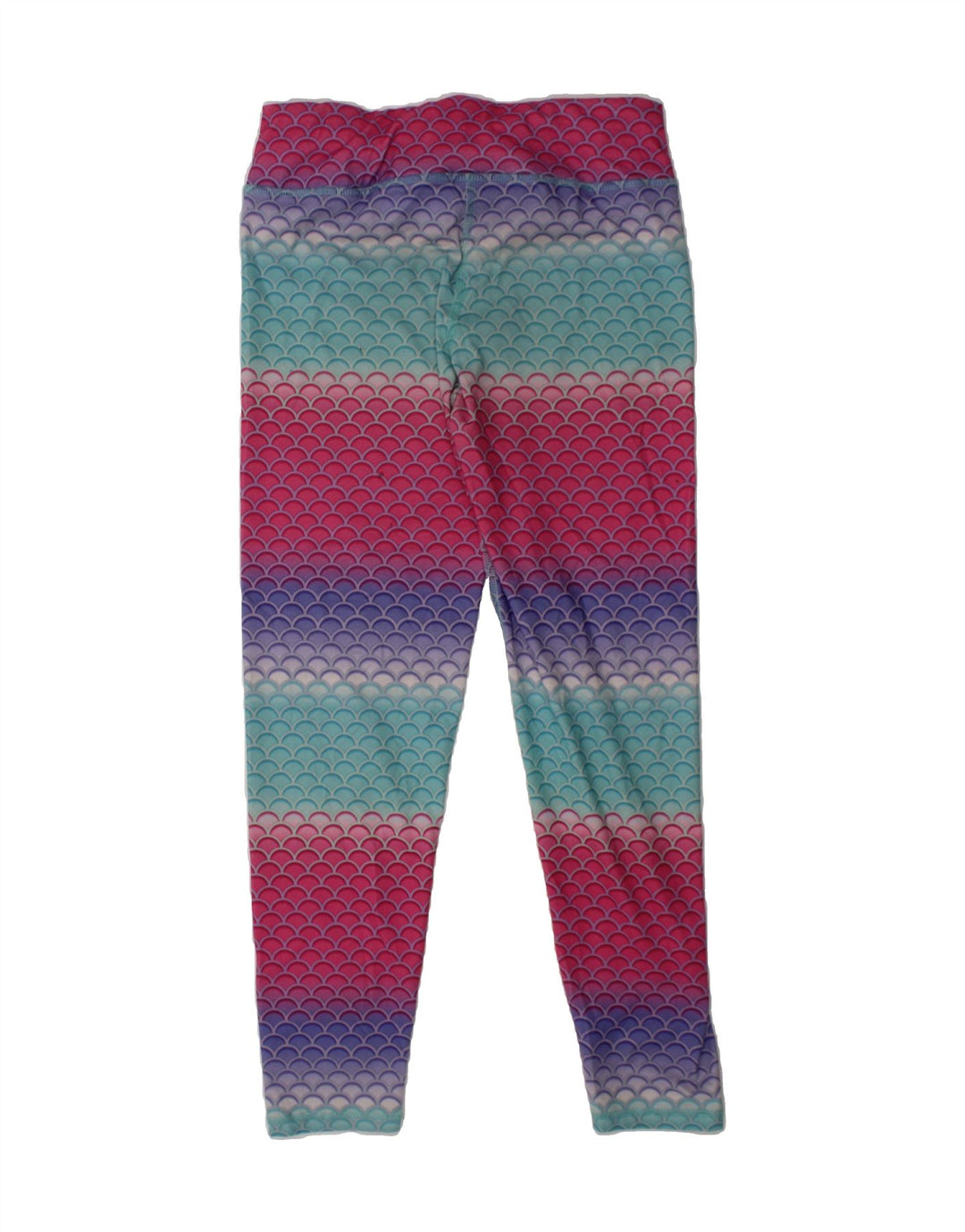 EDDIE BAUER Girls Leggings 14-15 Years Large  Multicoloured Striped Vintage Eddie Bauer and Second-Hand Eddie Bauer from Messina Hembry 