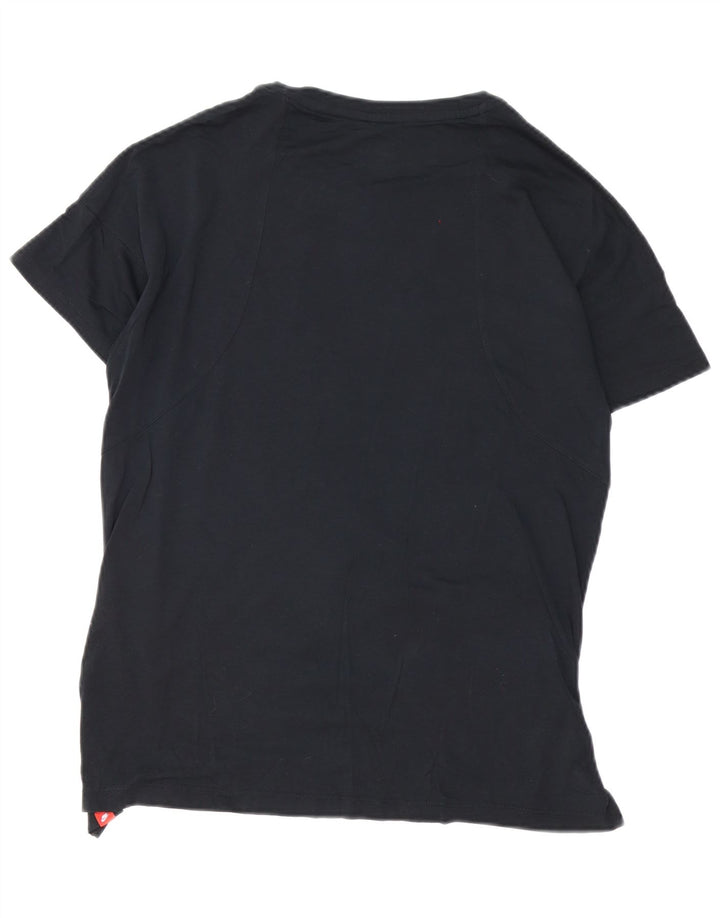 Nike - Camiseta gráfica para hombre, talla pequeña, color negro