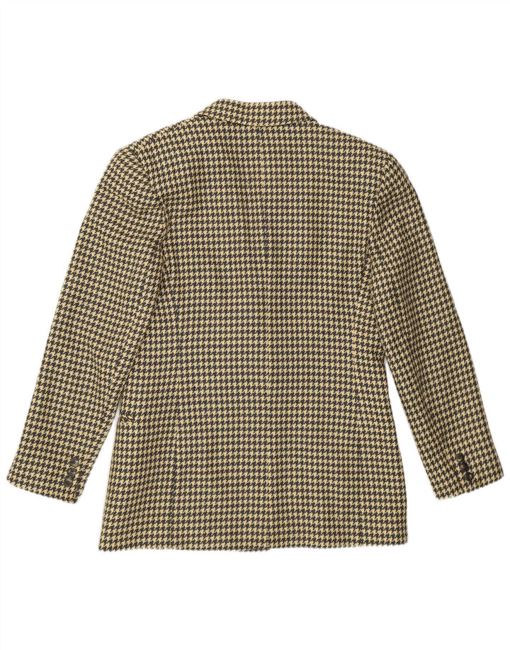 Jones New York Chaqueta Blazer para Mujer US 4 Small Beige Houndstooth