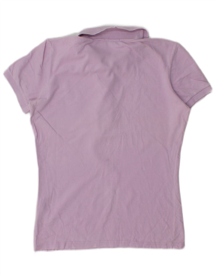 Fred Perry Polo para mujer UK 42 Algodón morado mediano