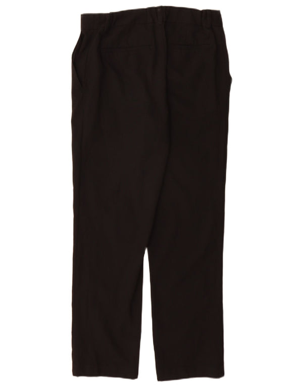 Marks & Spencer Pantalones chinos rectos para niños 15-16 años W30 L29 Negro