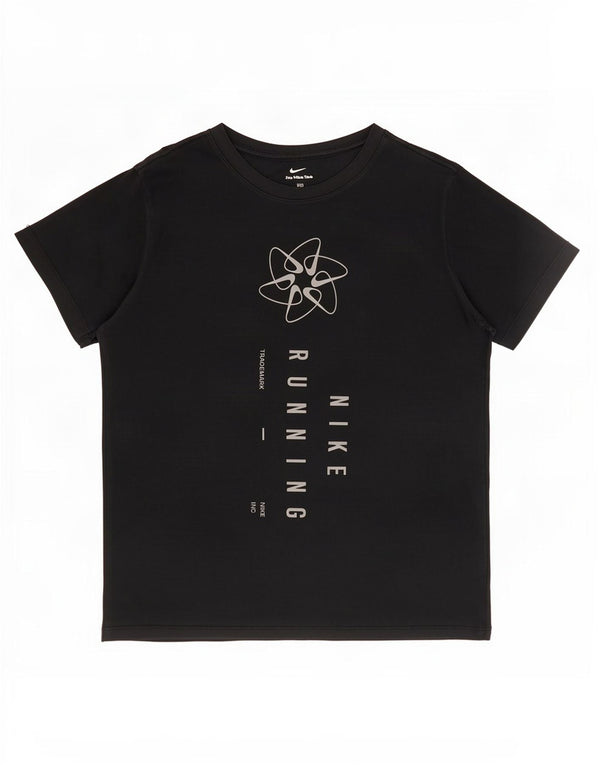 Nike Dri Fit Graphic Camiseta para hombre, talla grande, algodón negro