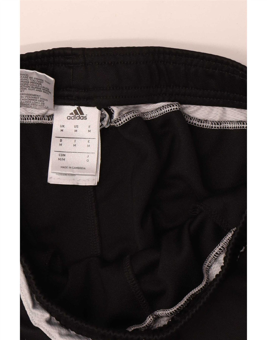 Adidas Hombre Climacool Chándal Pantalón Mediano Negro Poliéster