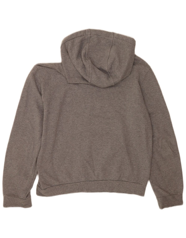 Emporio Armani Jersey con capucha gráfico para hombre XL Algodón moteado gris
