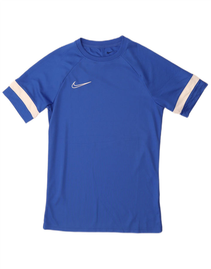 Camiseta Nike Dri Fit para hombre, talla pequeña, color azul