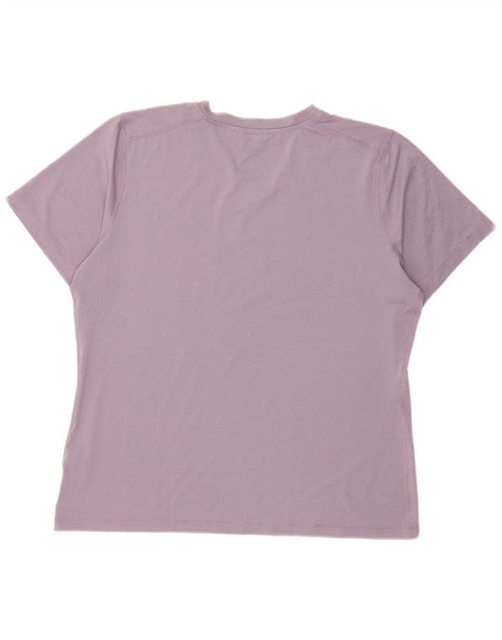 Rohan Camiseta para mujer Top UK 46 Large Púrpura Poliéster