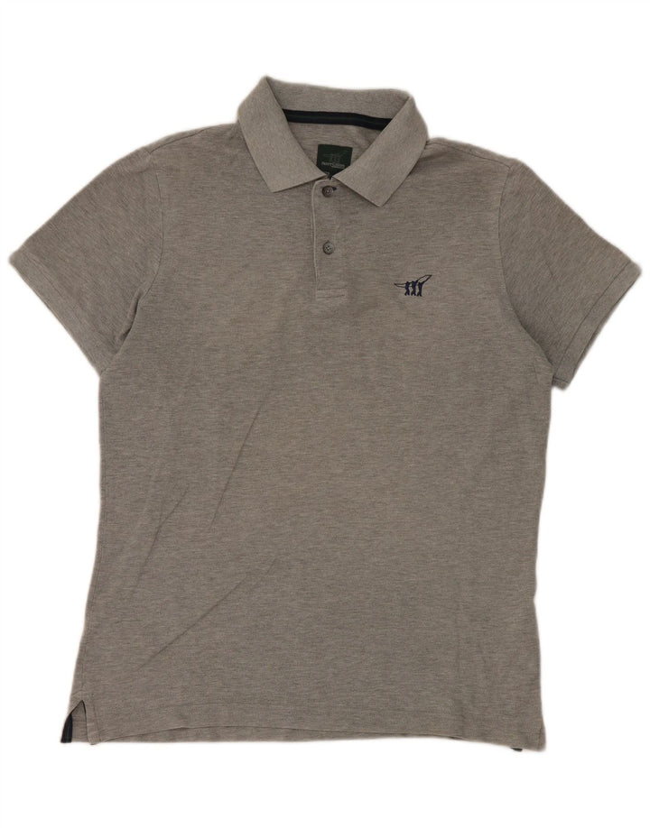 Henry Cottons Polo Hombre Algodón Gris Medio
