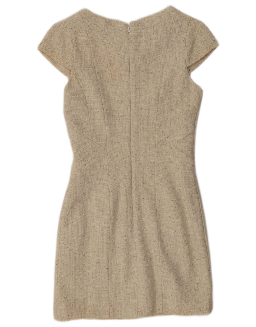 Vestido tubo para mujer de Warehouse UK 8 Small Lana moteada beige