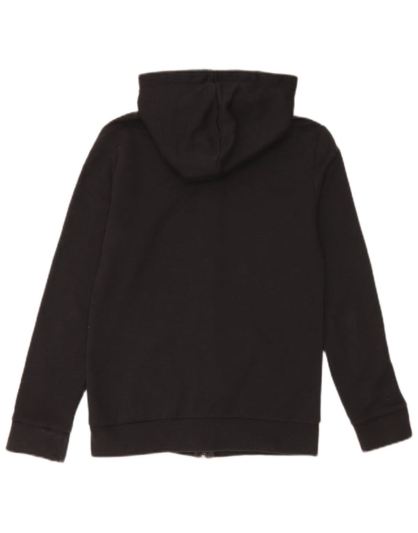 Adidas Sudadera con capucha y cremallera para mujer UK 4/6 XS Algodón negro